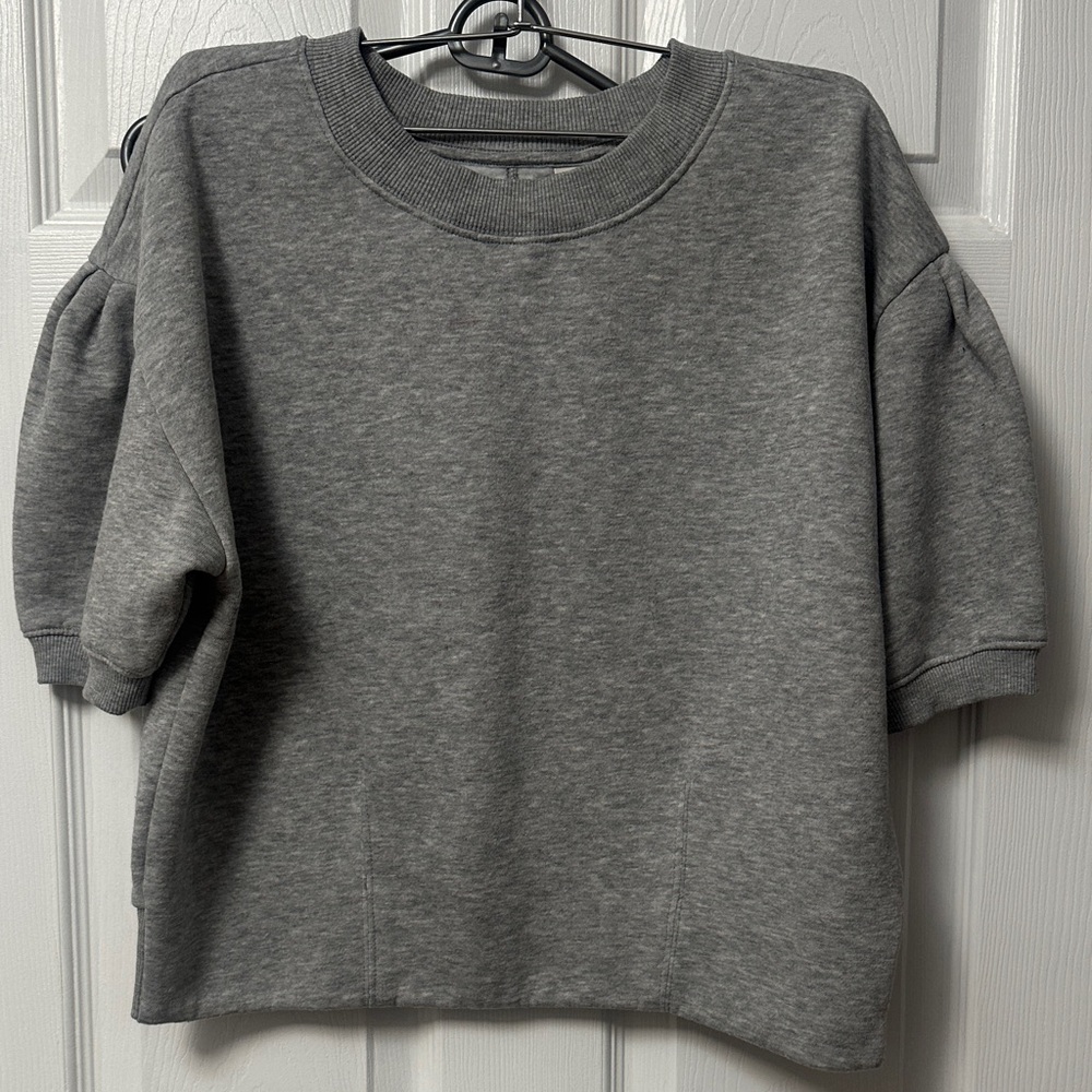 BDG Heather Gray Short Sleeve Top